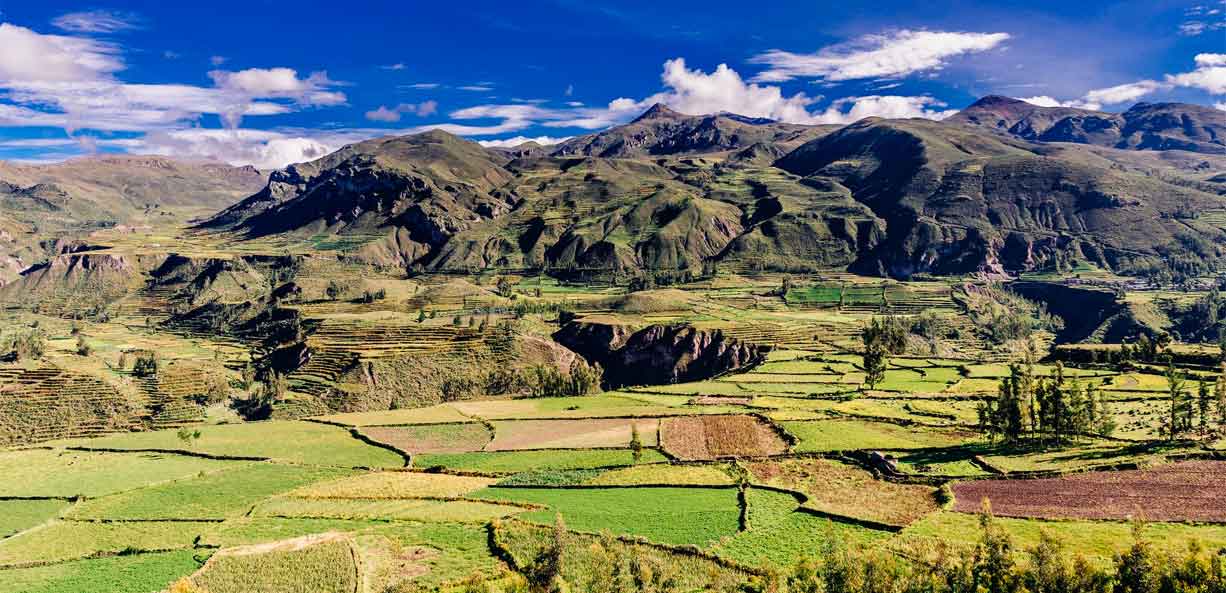 Valleys in Colca Canyon