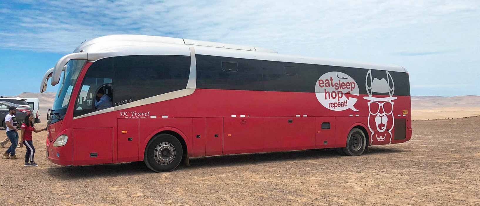 Peru Hop bus